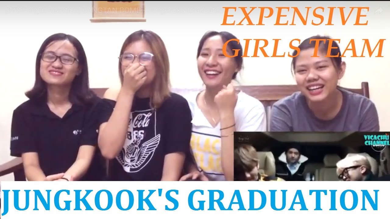 [BTS Fangirl Reaction] BANGTAN BOMB - Jungkook's Graduation
