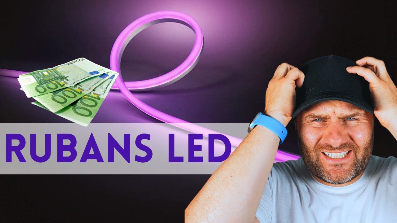 Rubans LED connectés : Mes 7 erreurs - Philips Hue, profilés aluminum et ruban COB