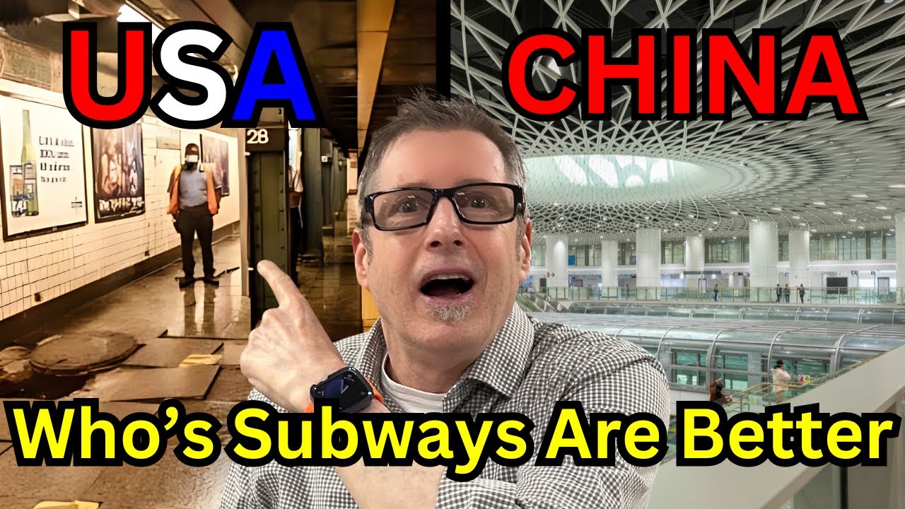 America Can't Keep Up with China's Subway Infrastructure Boom!