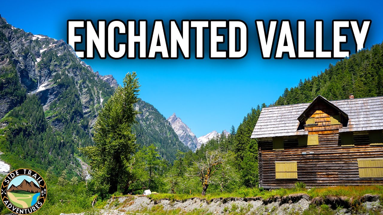 Exploring Enchanted Valley in Olympic National Park