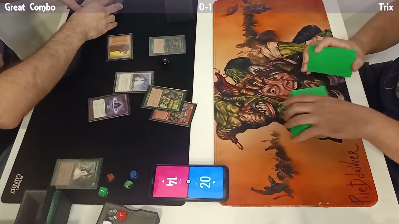 Premodern: Great Combo vs Trinity // Liga Premodern Alicante 2022 Ronda 2 Jornada 17