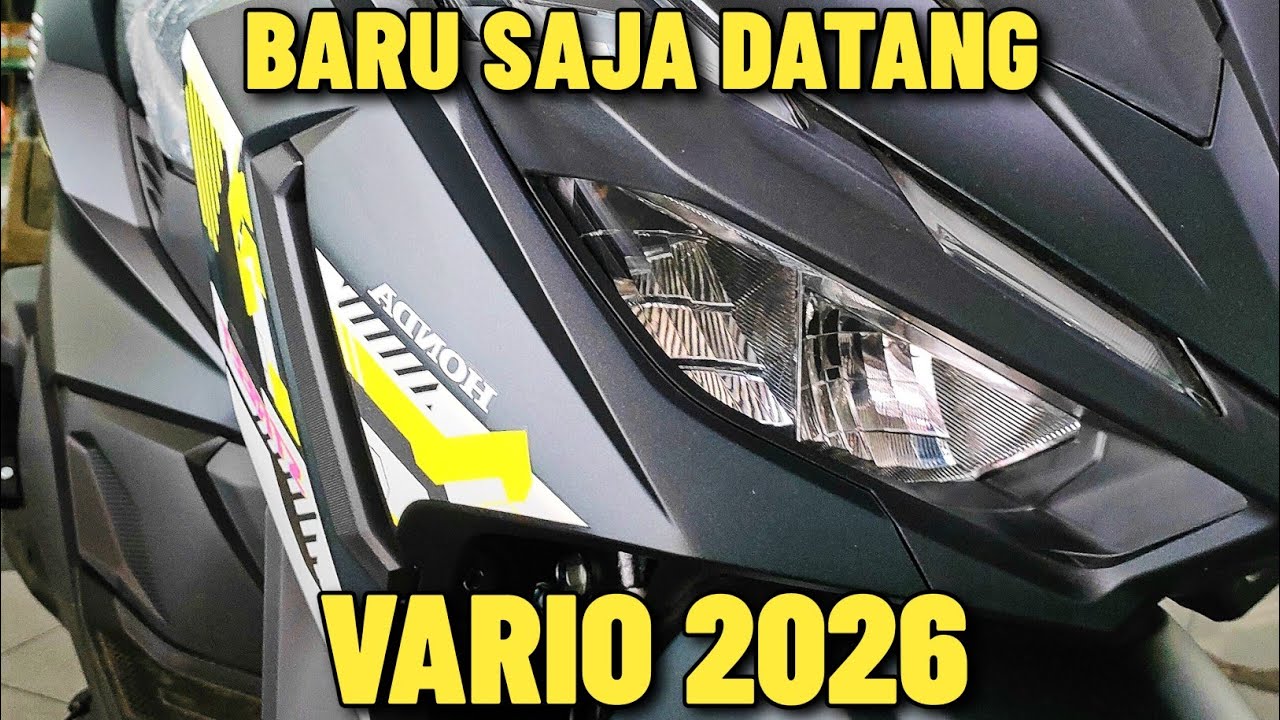 VARIO 125 TERBARU 2026 DATANG JUGA VERSI PALING SPORTY YANG KAMU TUNGGU FITURNYA KEREN WARNA TERBAIK