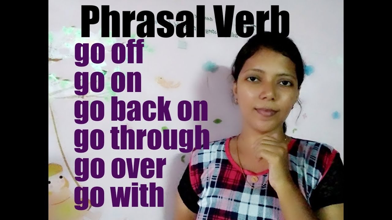 Phrasal verb with GO / Spoken English through tamil #60