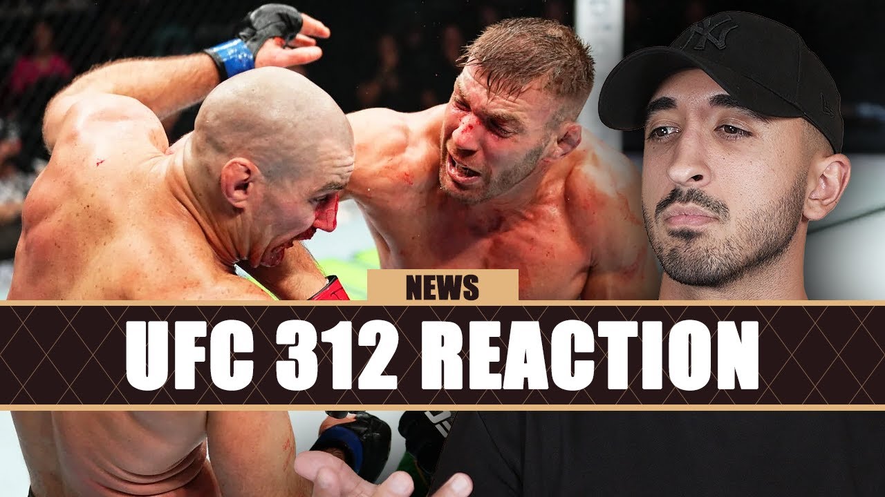 What Was That? My REACTION To Dricus Du Plessis vs Sean Strickland! UFC 312 Results
