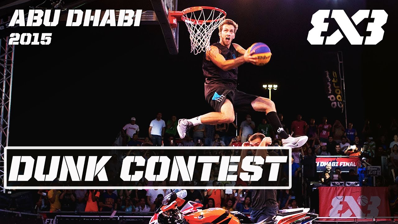 🔴Re-Live: Lipek vs Kilganon - Dunk over Motorcycle! | Dunk Contest - FIBA 3x3 WT Abu Dhabi 2015