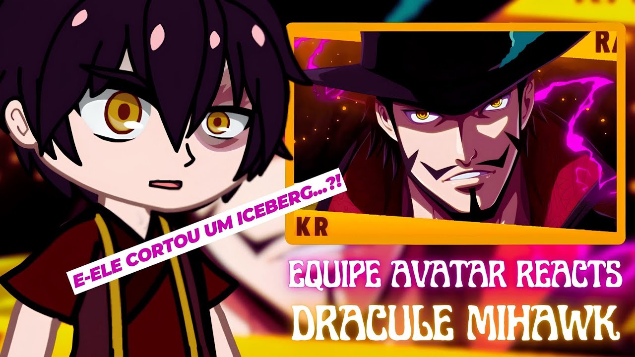Equipe Avatar React ao Rap do Mihawk | OLHOS DE FALCÃO | (Takeru)