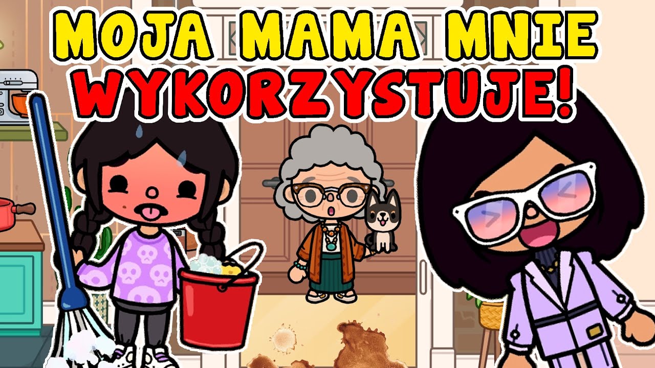 MOJA MAMA MNIE WYKORZYSTUJE 😥 SMUTNA HISTORYJKA TOCA BOCA 😔 BAJOLANKI