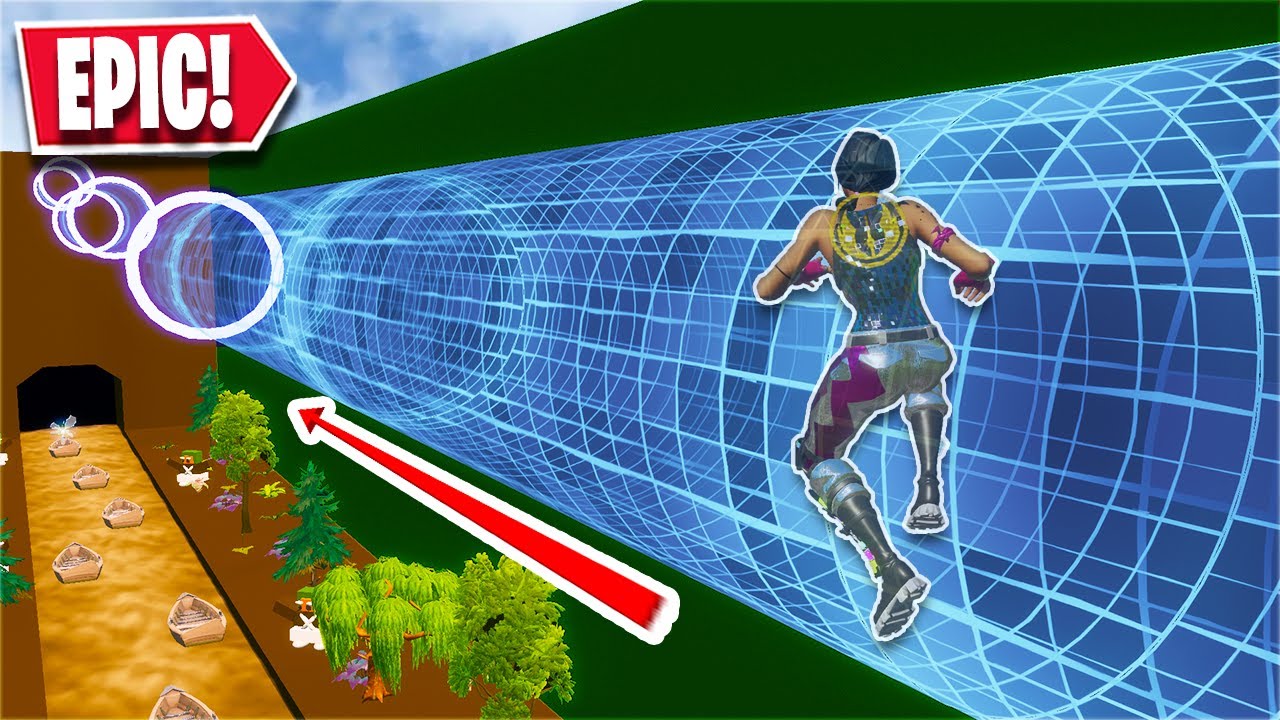 I tried the ICE CREAM Deathrun Challenge... *FUN* (Fortnite Creative)