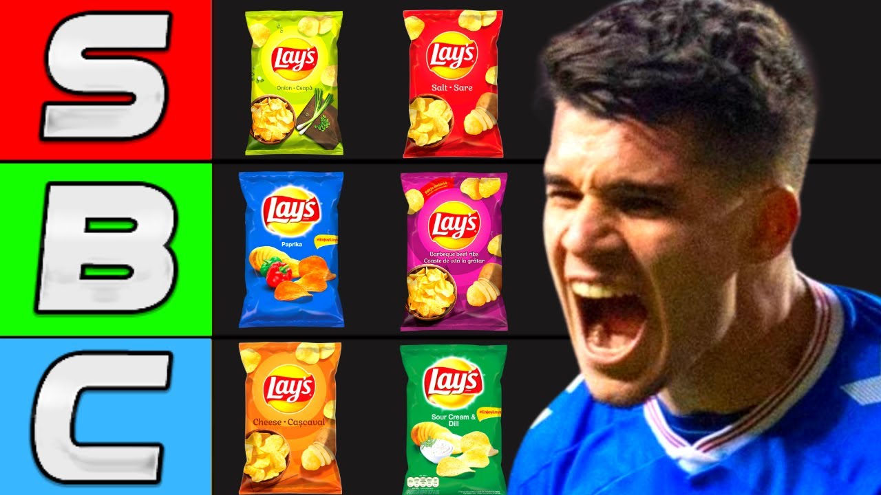 TIER LIST CHIPS-URI LAY'S