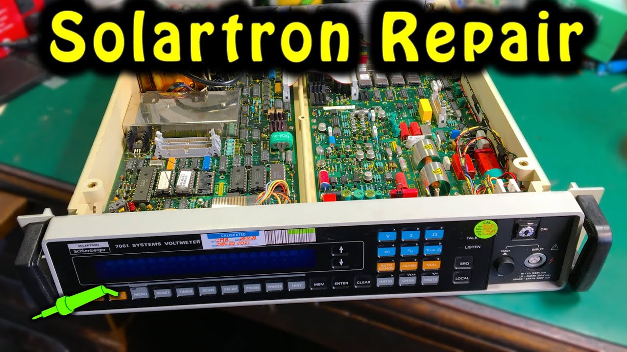 🔴 Solartron 7061 Repair - No.838