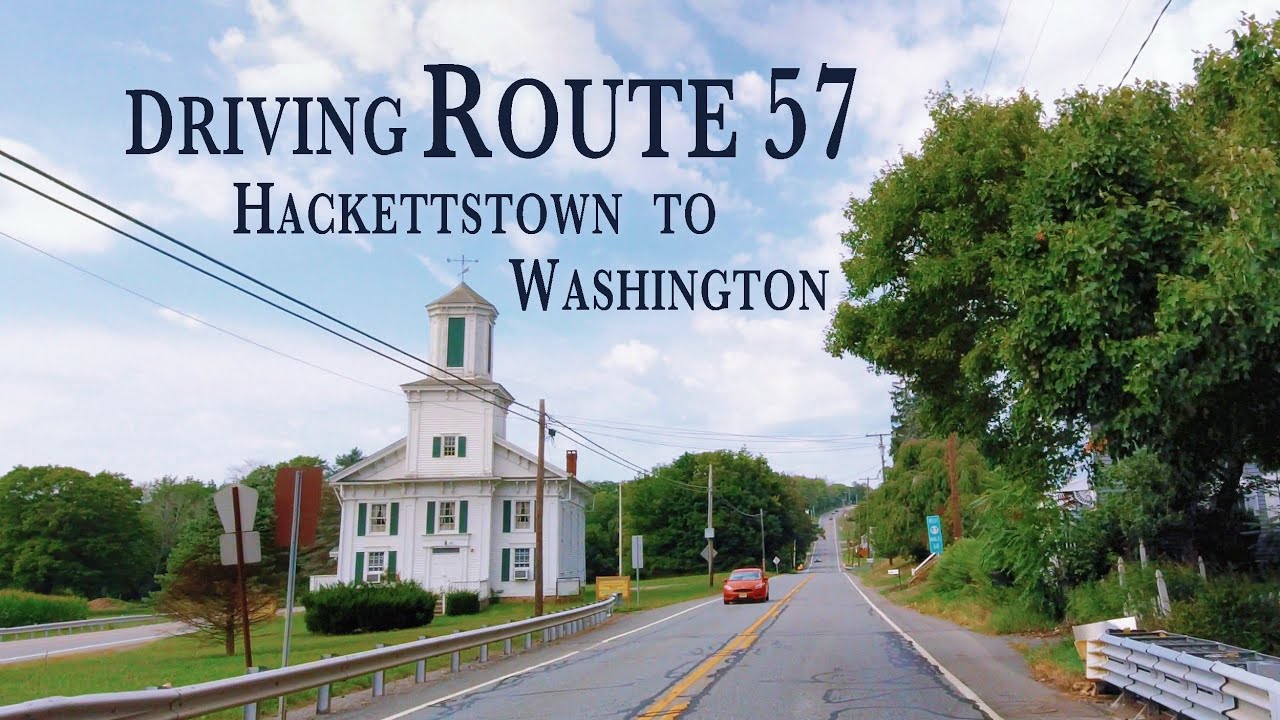 Driving Route 57 - Hackettstown to Washington. NJ