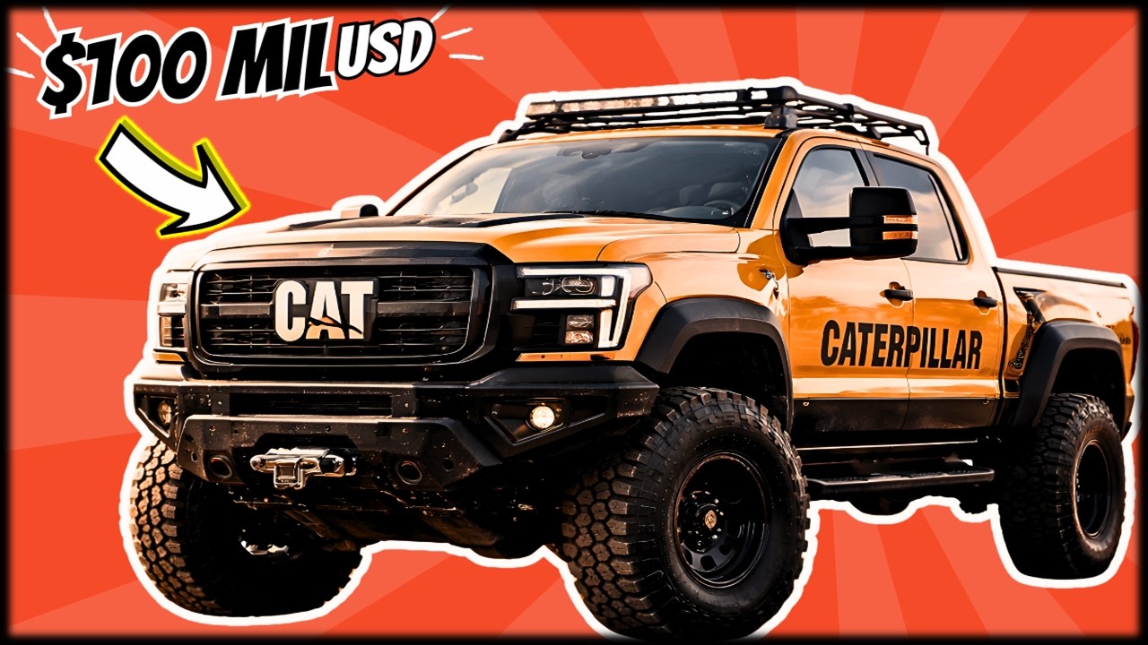 Esta Camioneta Es Muy Superior A Todas | PICKUP CATERPILLAR