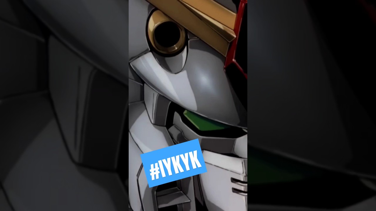 MOBILE SUIT GUNDAM WING Opening Intro - TV Series Shorts #iykyk