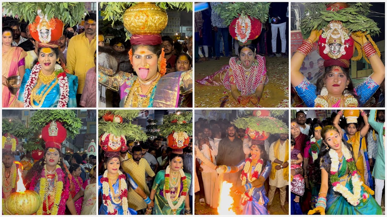 Shiva shakthula sigalu at Komuravelli | Komuravelli mallanna Bonalu 2024 | #KomuravelliMallanna