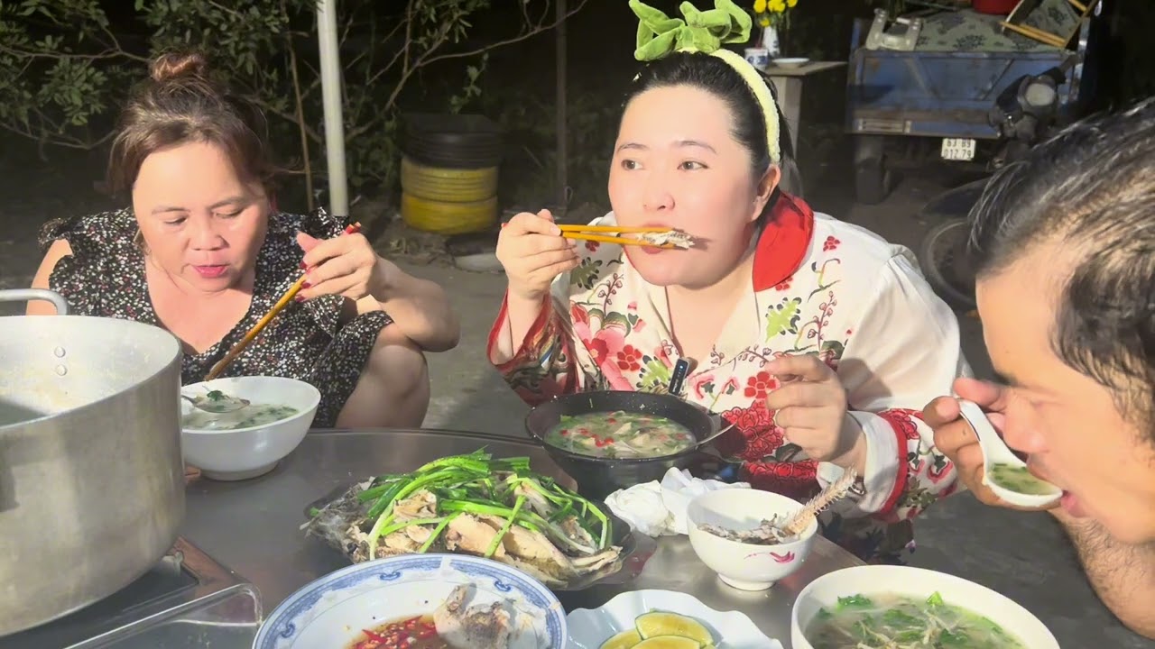 CHÁO CÁ LÓC ĐỒNG CÙNG EM