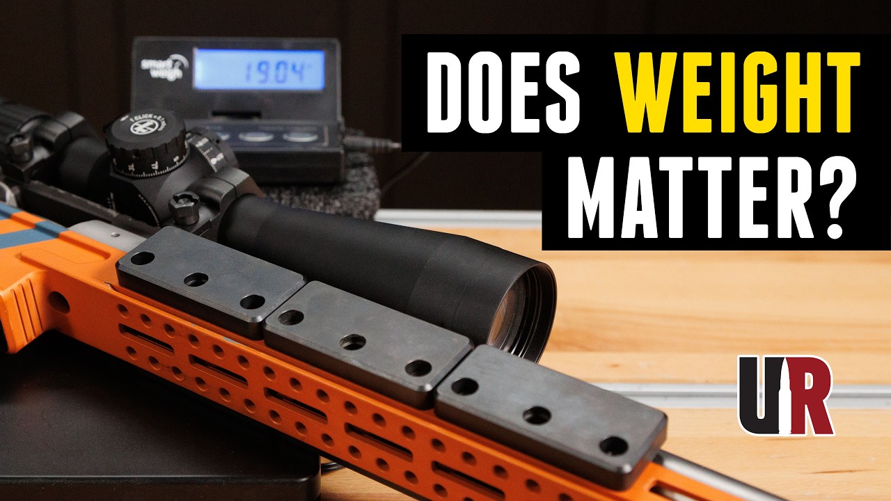 Does Rifle Weight Matter? [Weight vs Recoil Quantified]