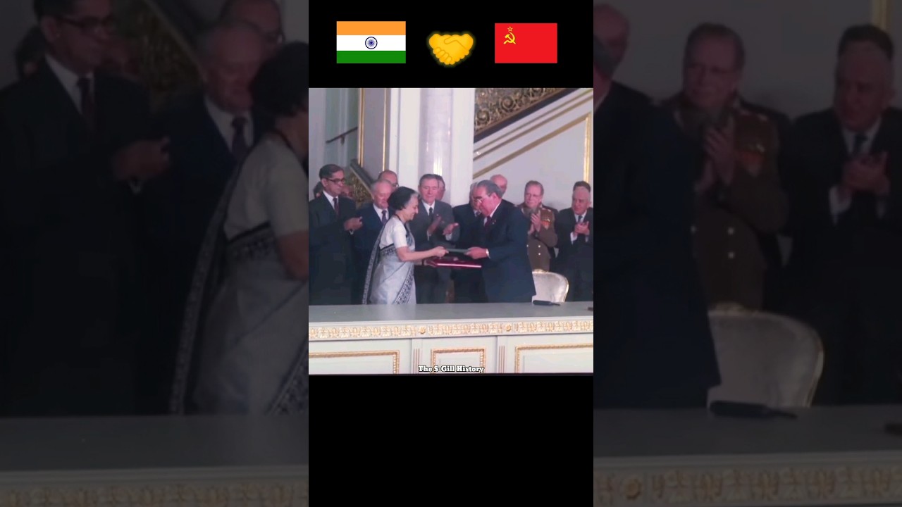 Soviet Union Welcome The Prime Minister of India