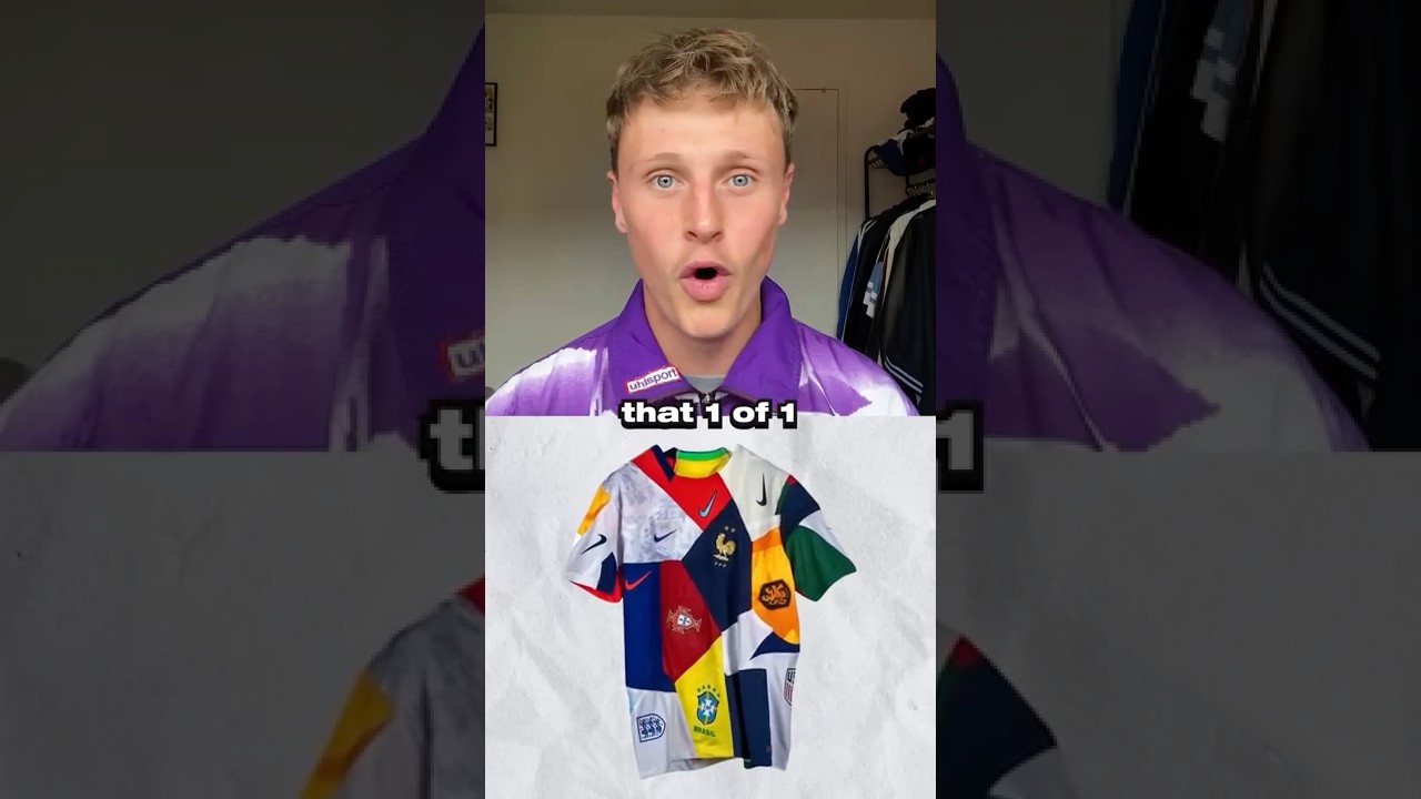 1 of 1 Football Shirts 🤯