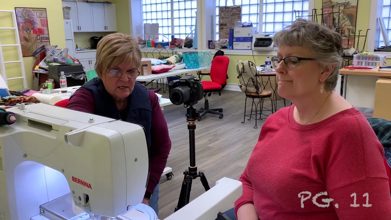 QITV with BERNINA Embroidery Mastery, Session 2