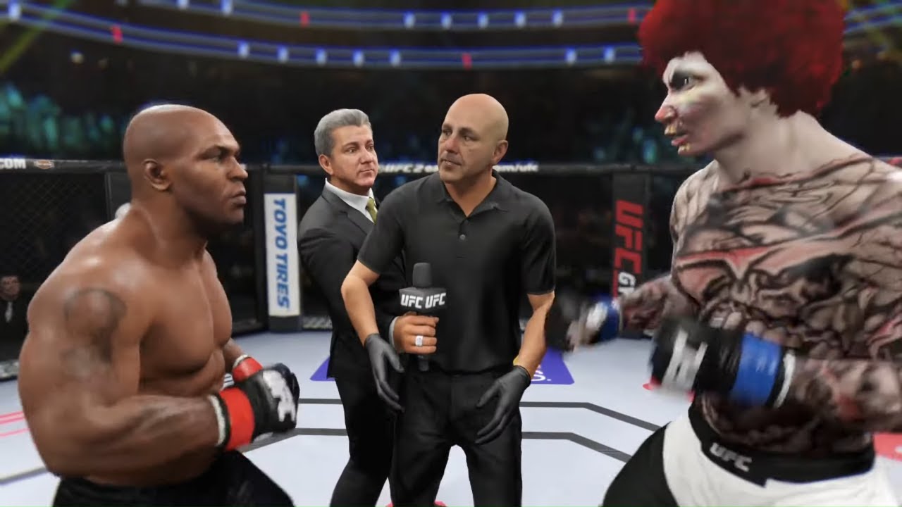 Evil Clown vs. Mike Tyson - EA Sports UFC 2 - Boxing Stars 🥊