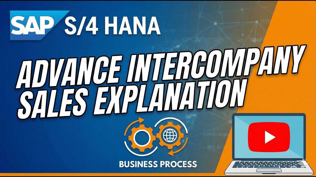 🚀 SAP S/4HANA Advanced Intracompany Sales | End-to-End Demo with Configuration