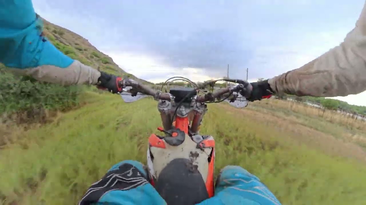 BMC ride with dad - Fell ina hole - 8/4/25