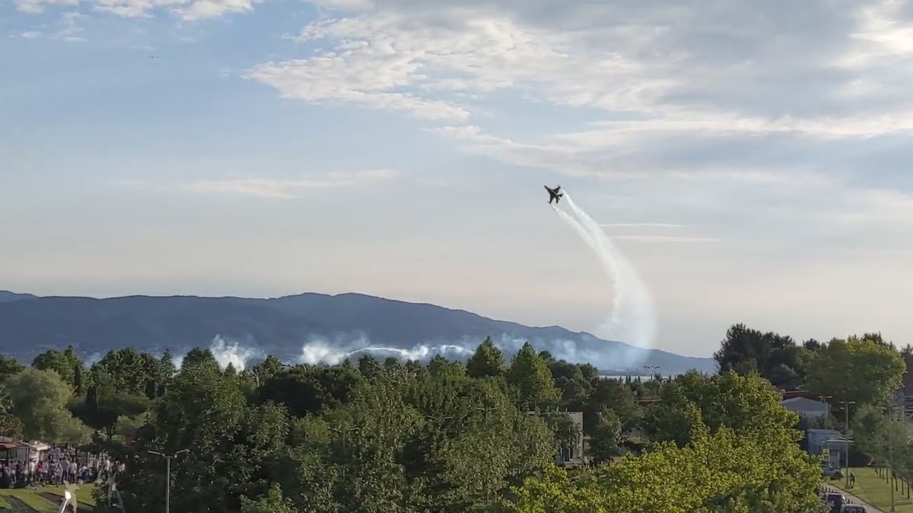 Soloturk F16 alçak uçuş İzmit gösterisi kesintisiz 4K #solotürk #4k