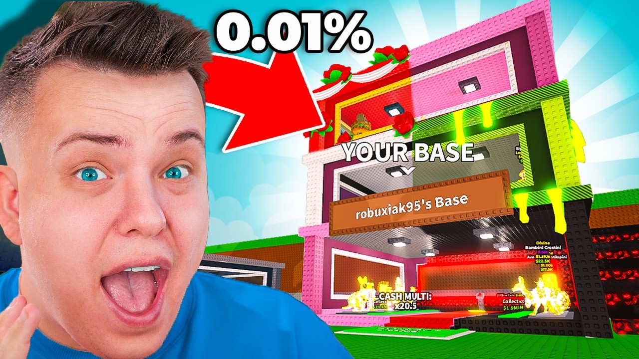 Te rzeczy MA TYLKO 0,01% GRACZY w Steal A Brainrot Roblox!
