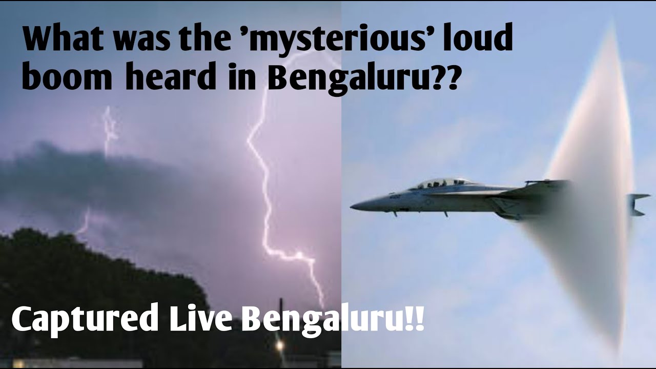 Mysterious loud Boom Sound in areas of Bengaluru | Mysterious Loud Boom Heard in Bengaluru??||