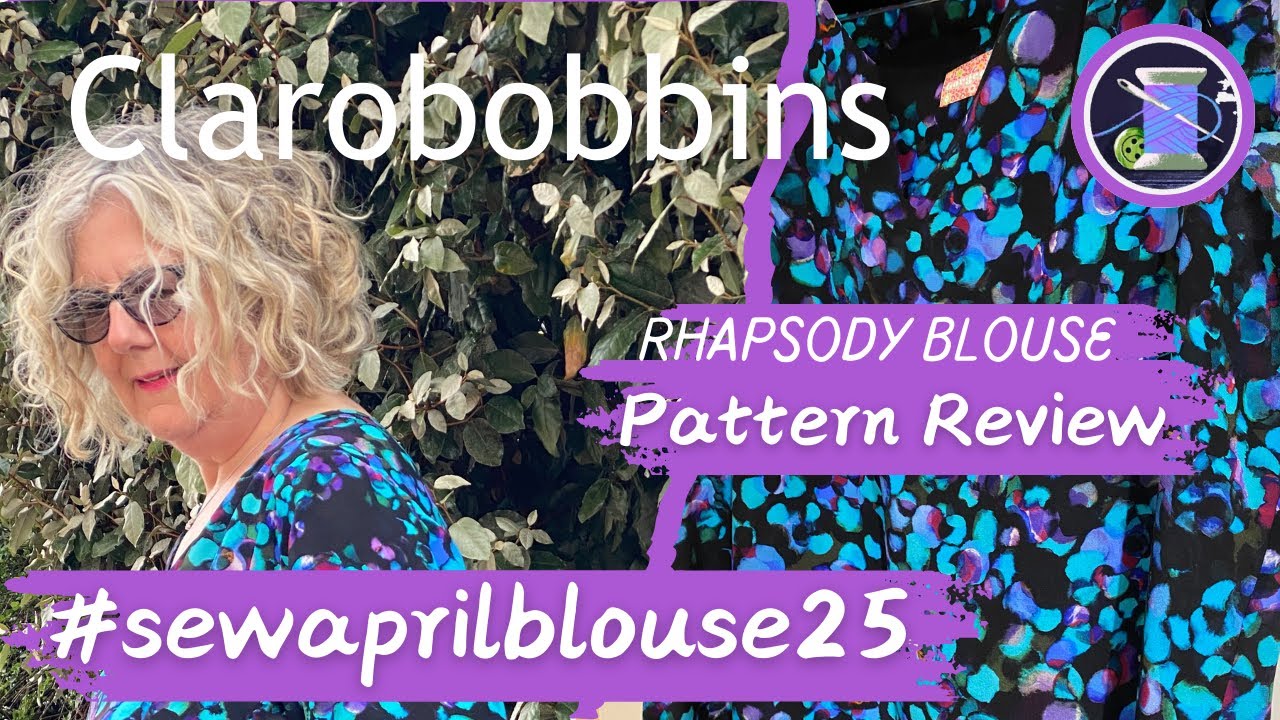 #sewaprilblouse25 reveal Rhapsody Blouse Pattern Review  0422