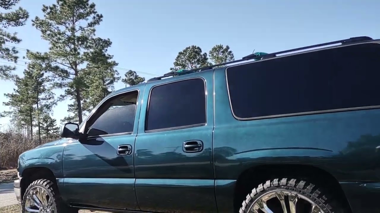 2003 Chevy Suburban on 26s and 35s 💰👀