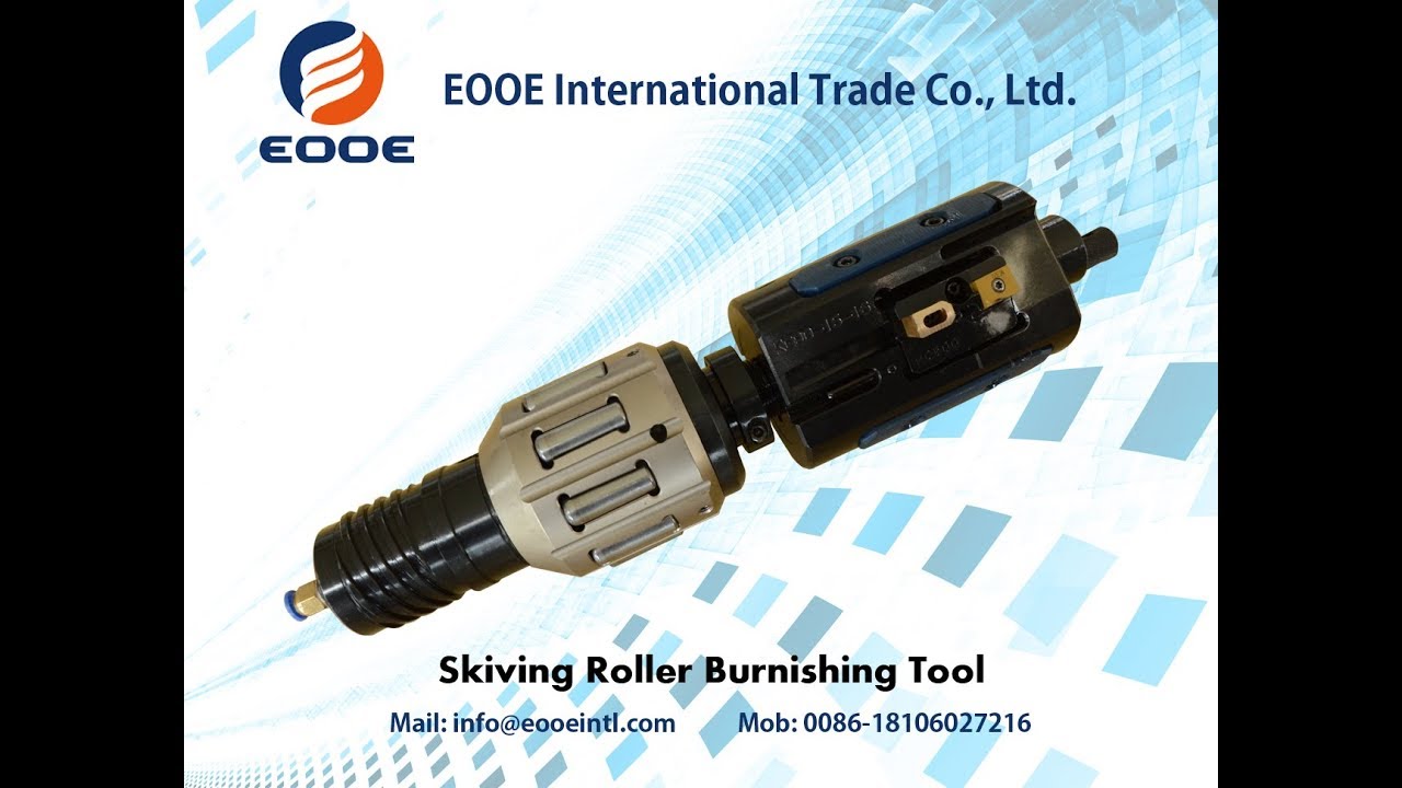 Testing Demonstration of Skiving Roller Burnishing Tool