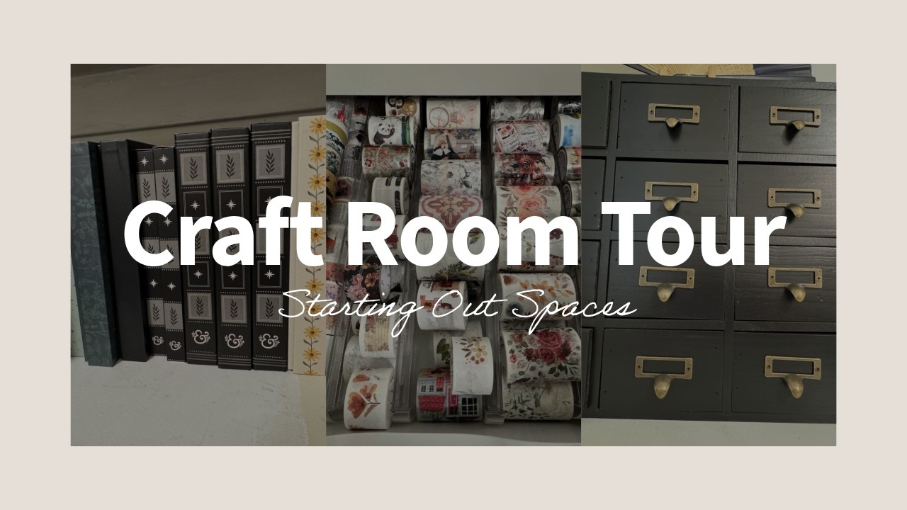 Simple Beginnings Craft Room Tour
