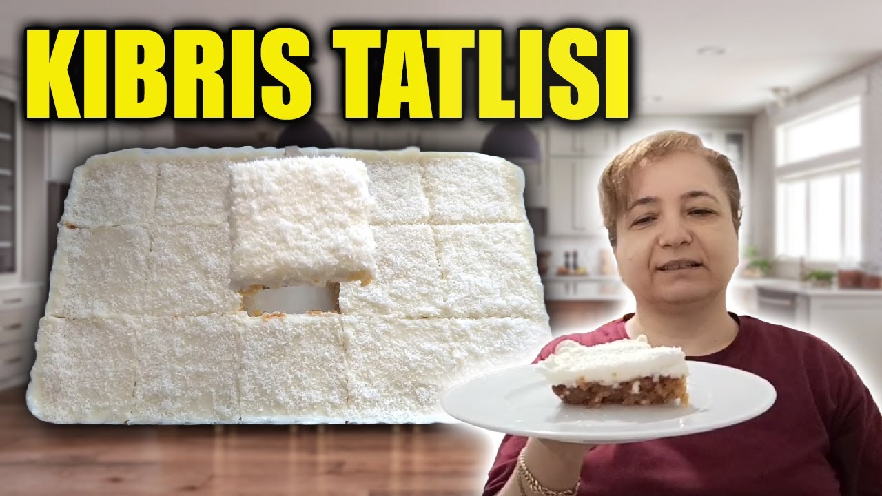 KIBRIS TATLISI TARİFİ - (MİSAFİRLERİNİZ PARMAKLARINI YİYECEK)