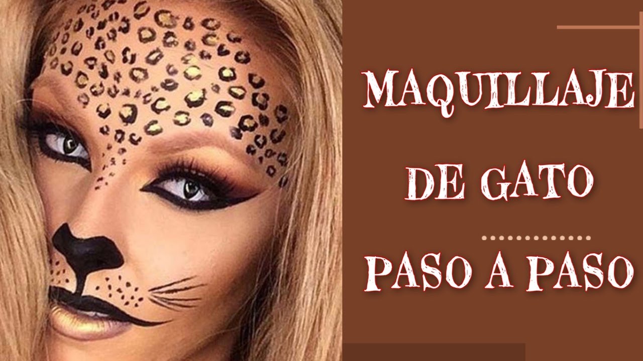 MAQUILLAJE DE GATO PASO A PASO