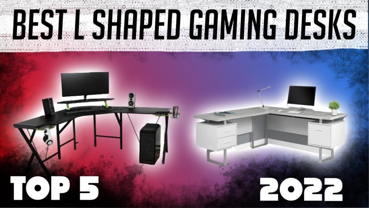 Best L Shaped Gaming desks in 2022 | Top 5 | (Great for Gaming Setups)