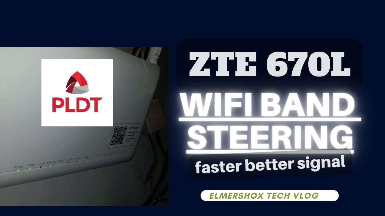 Band Steering PLDT ZTE F670L