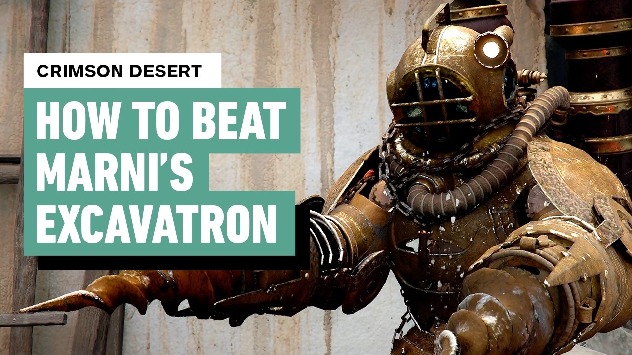Crimson Desert - How to Beat Excavatron Boss Guide