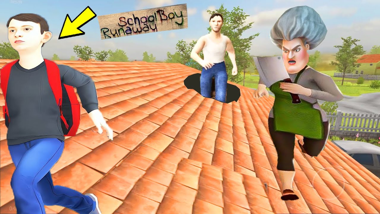 EVDEN KA&Ccedil;AMADIK - &Ccedil;ATIDAN ATLADIK 😱 Schoolboy Runaway Full
