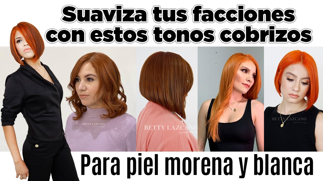 Suaviza tus facciones con estos tonos cobrizos. Para piel morena y blanca | Betty Lazcano