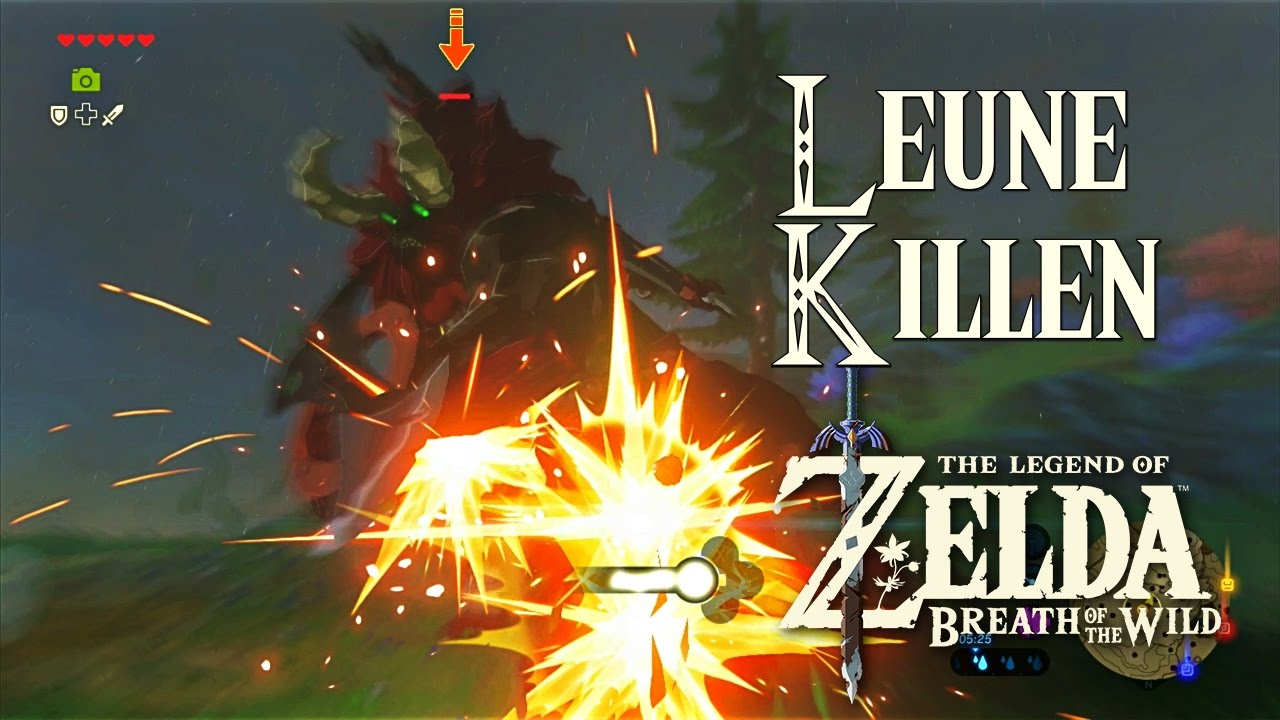 Zelda Breath of the Wild: Leune Zentaur richtig leicht besiegen t&ouml;ten! ;) #StayPoasched