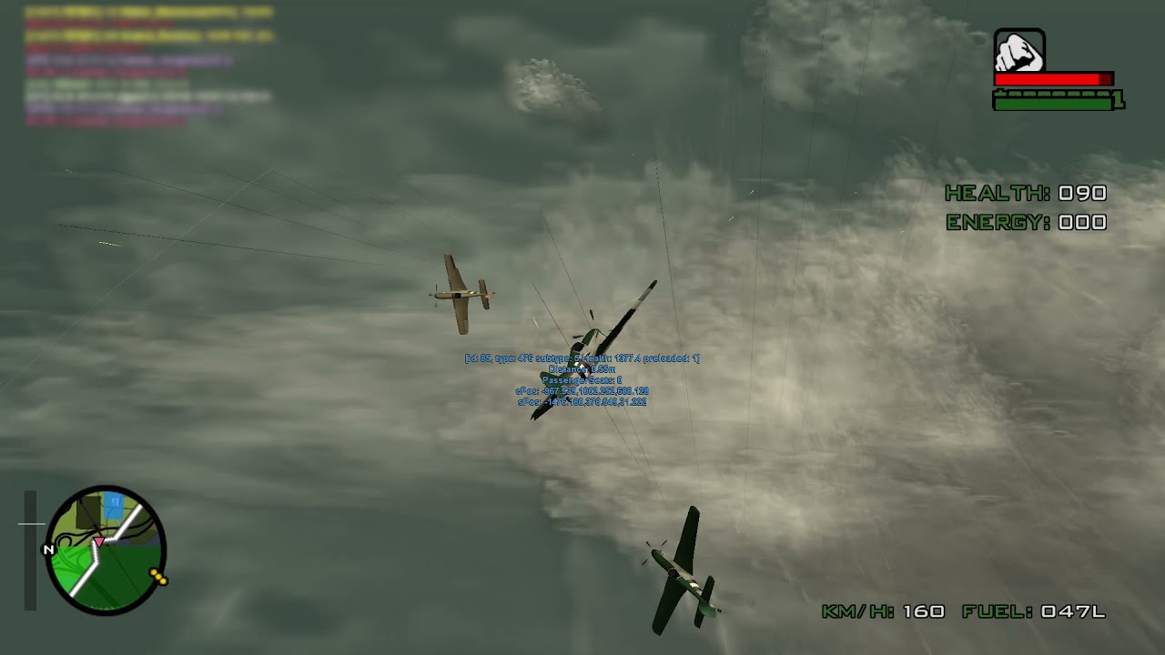 GTA San Andreas: Rustler 3 vs 3 Dogfight
