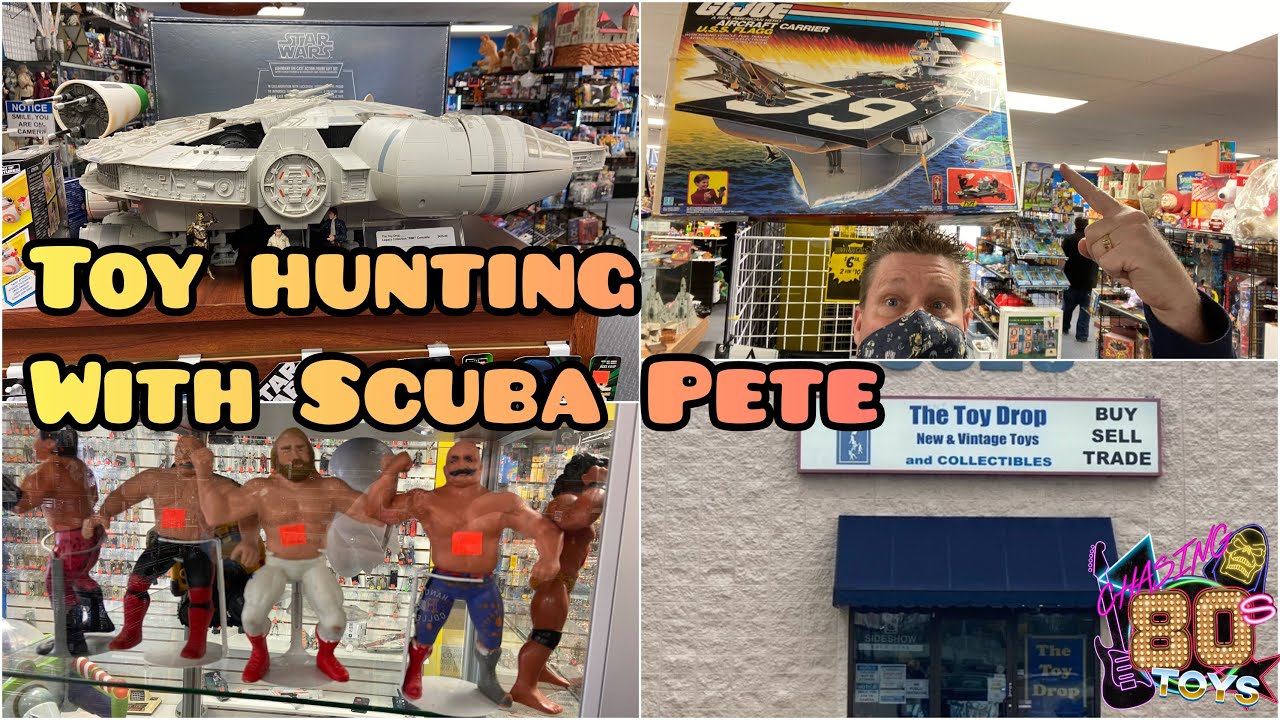 Toy hunting with Scuba Pete