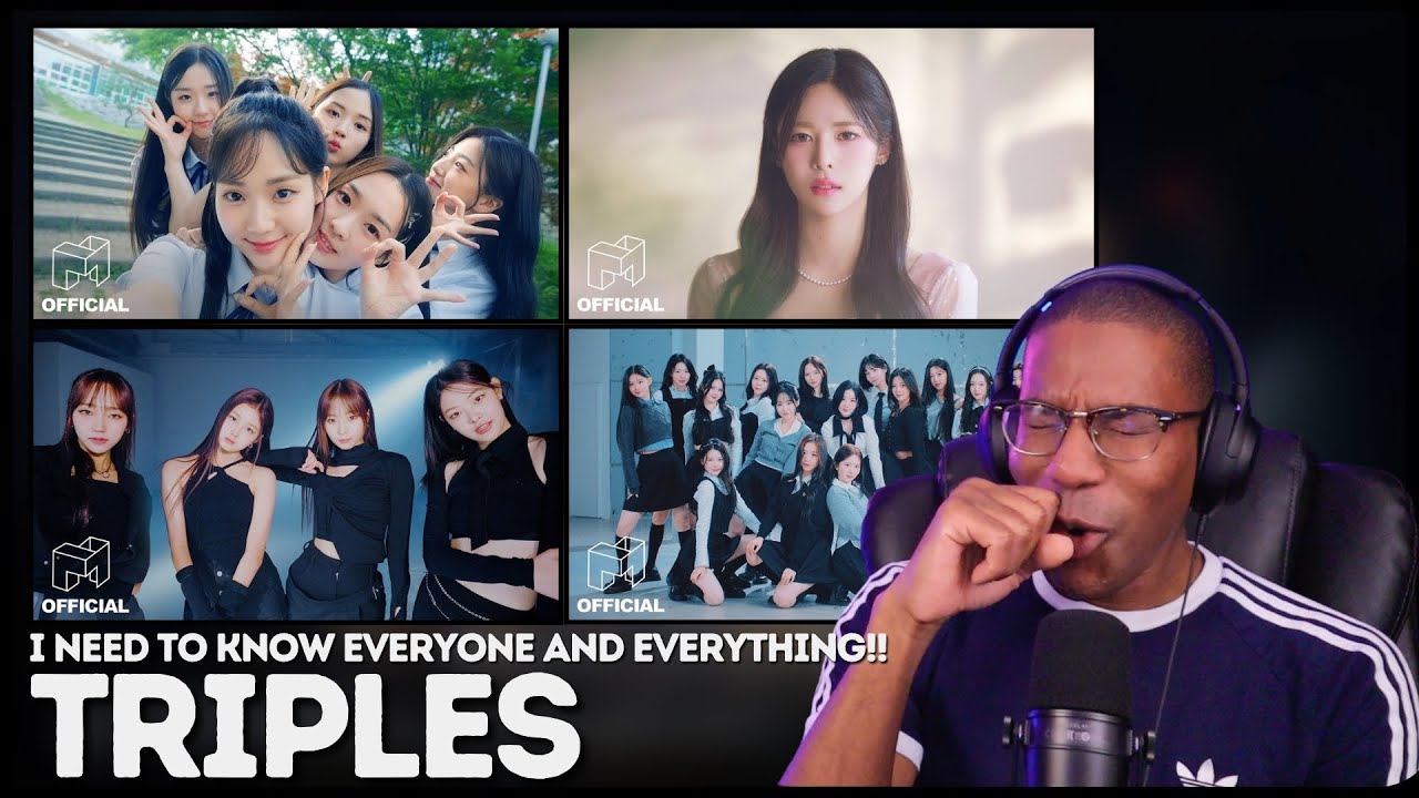 tripleS | +(KR)ystal Eyes 'Touch+', Aria 'Door', NXT 'Just Do It', 'New Look' MV REACTION