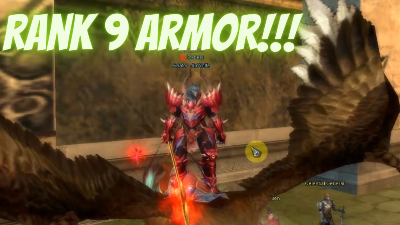 PWI Rank 9 and 9x2 Armor Guide | Perfect World International Rank 9 Armor and Wep Guide