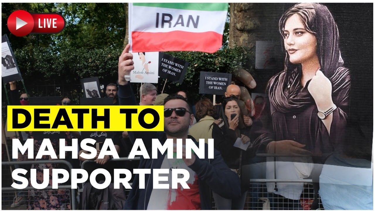 Iran protests LIVE : Iran issues first death sentence to accused linked to anti-hijab riots
