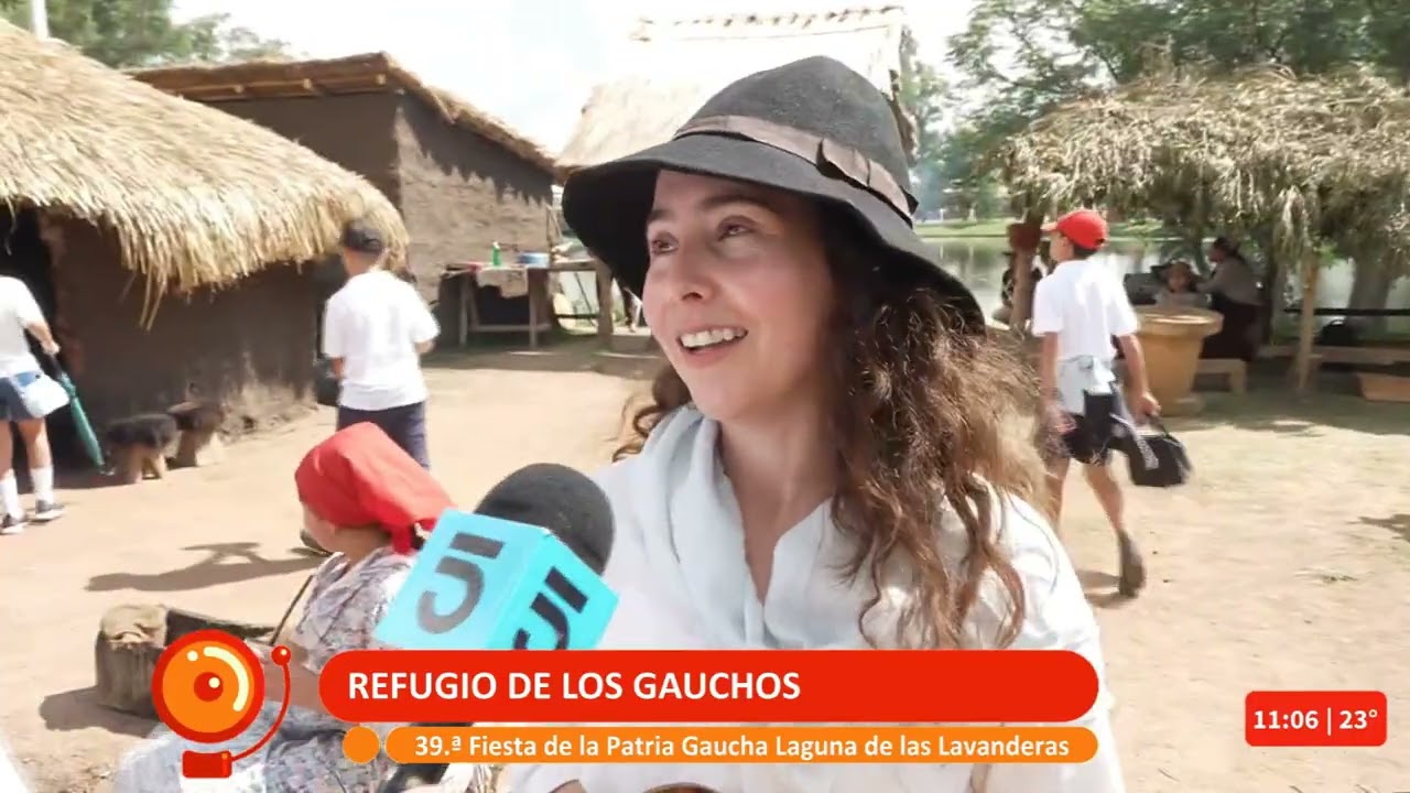 Roberto Vasconcellos desde la Patria Gaucha en Tacuarembó, en el Refugio los Gauchos, para #ElRecreo