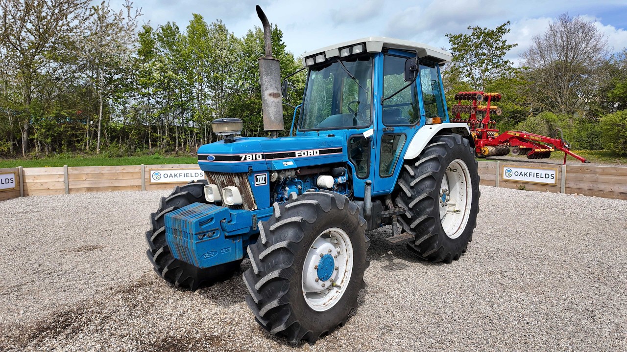 Трактор Ford 7810 Force 3 4WD 1991 года выпуска, номер 25705