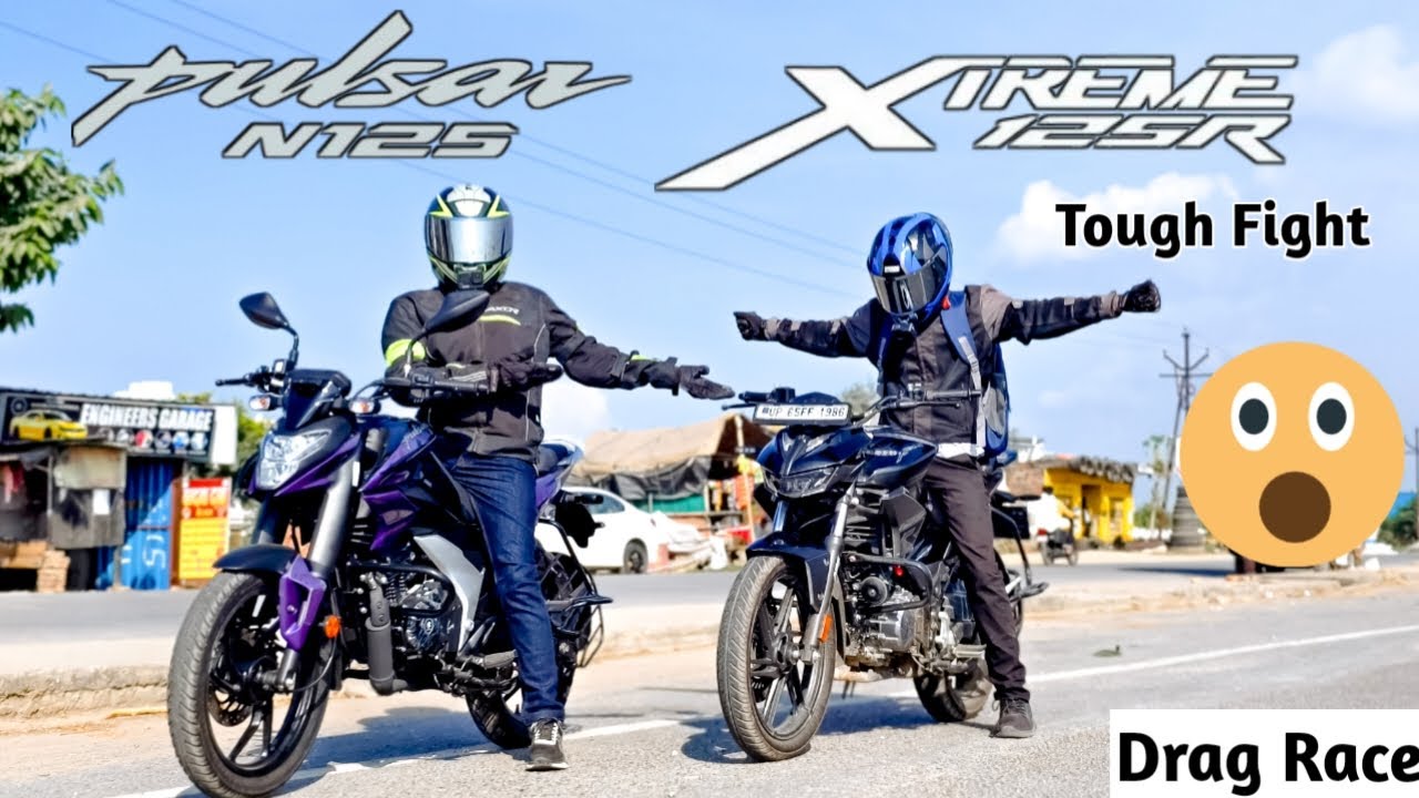 Bajaj Pulsar N125 Vs Hero Xtreme 125r | Drag Race