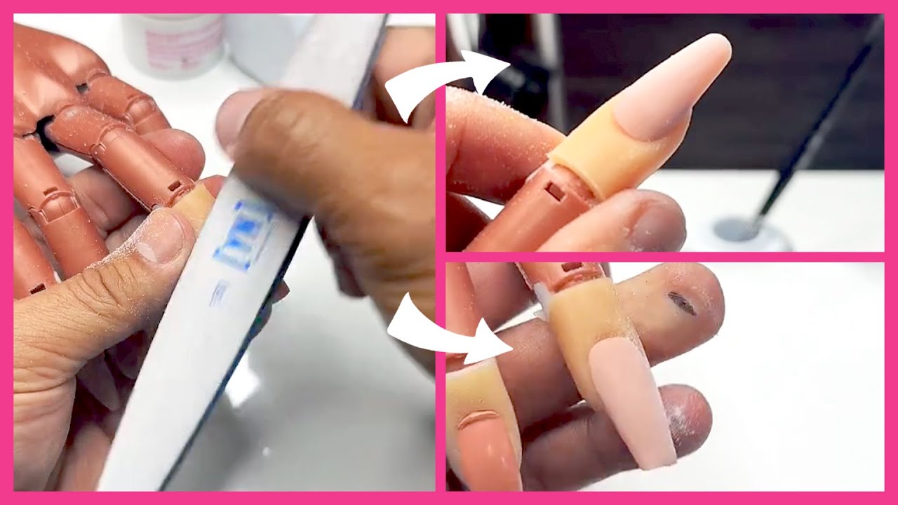 YN NAIL SCHOOL: Советы и рекомендации по созданию различных форм акриловых ногтей